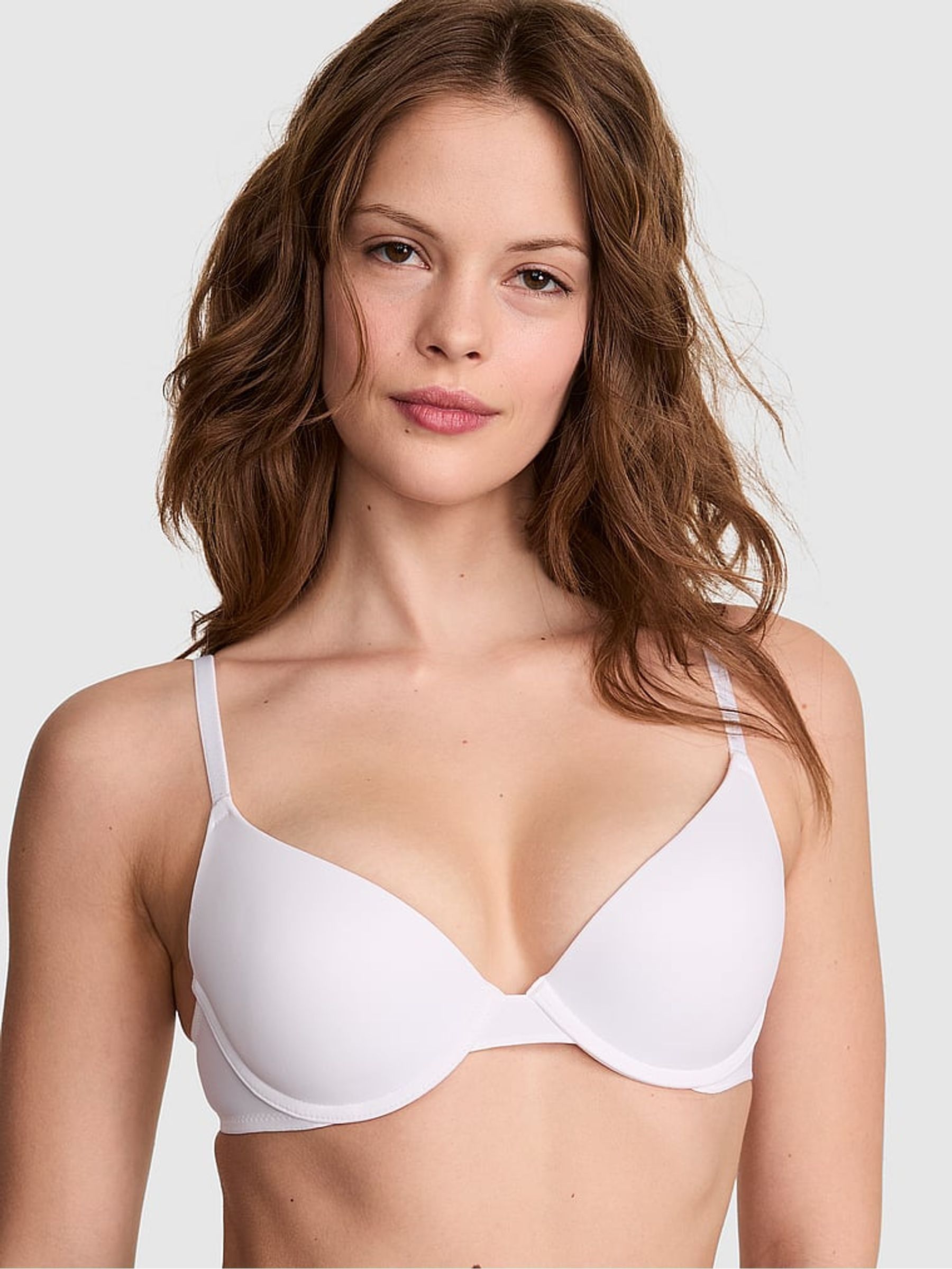 White Push Up Bra