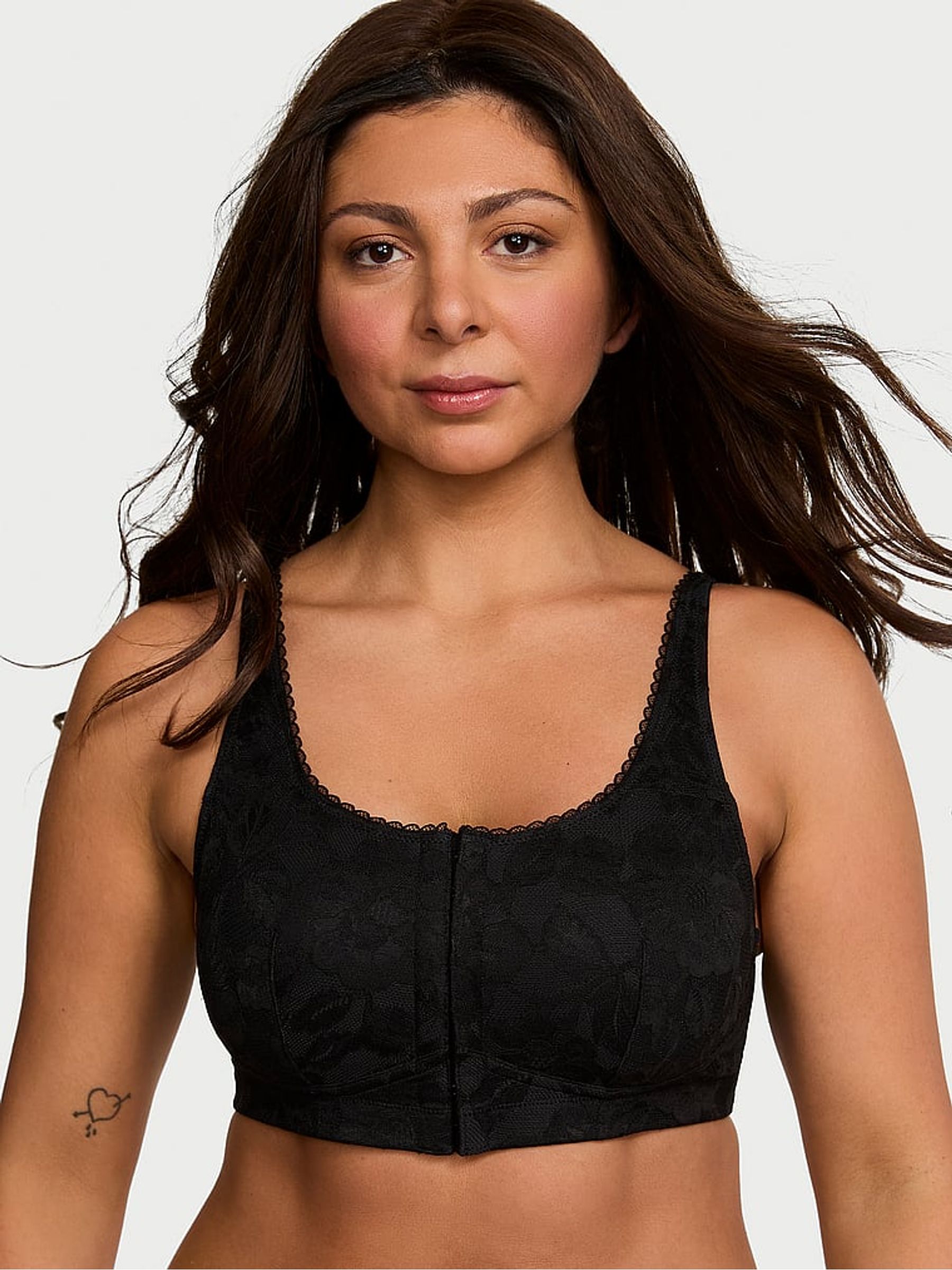 Black Lace Mastectomy Bra