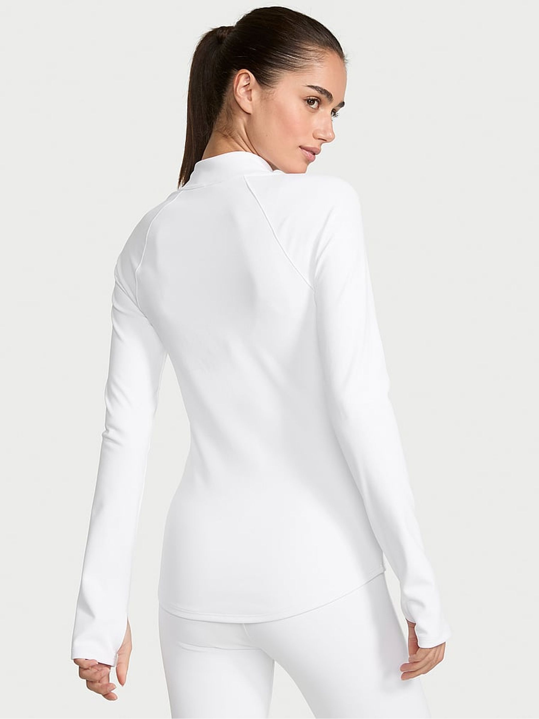 White Incredible Coverage™ Half Zip Jacket