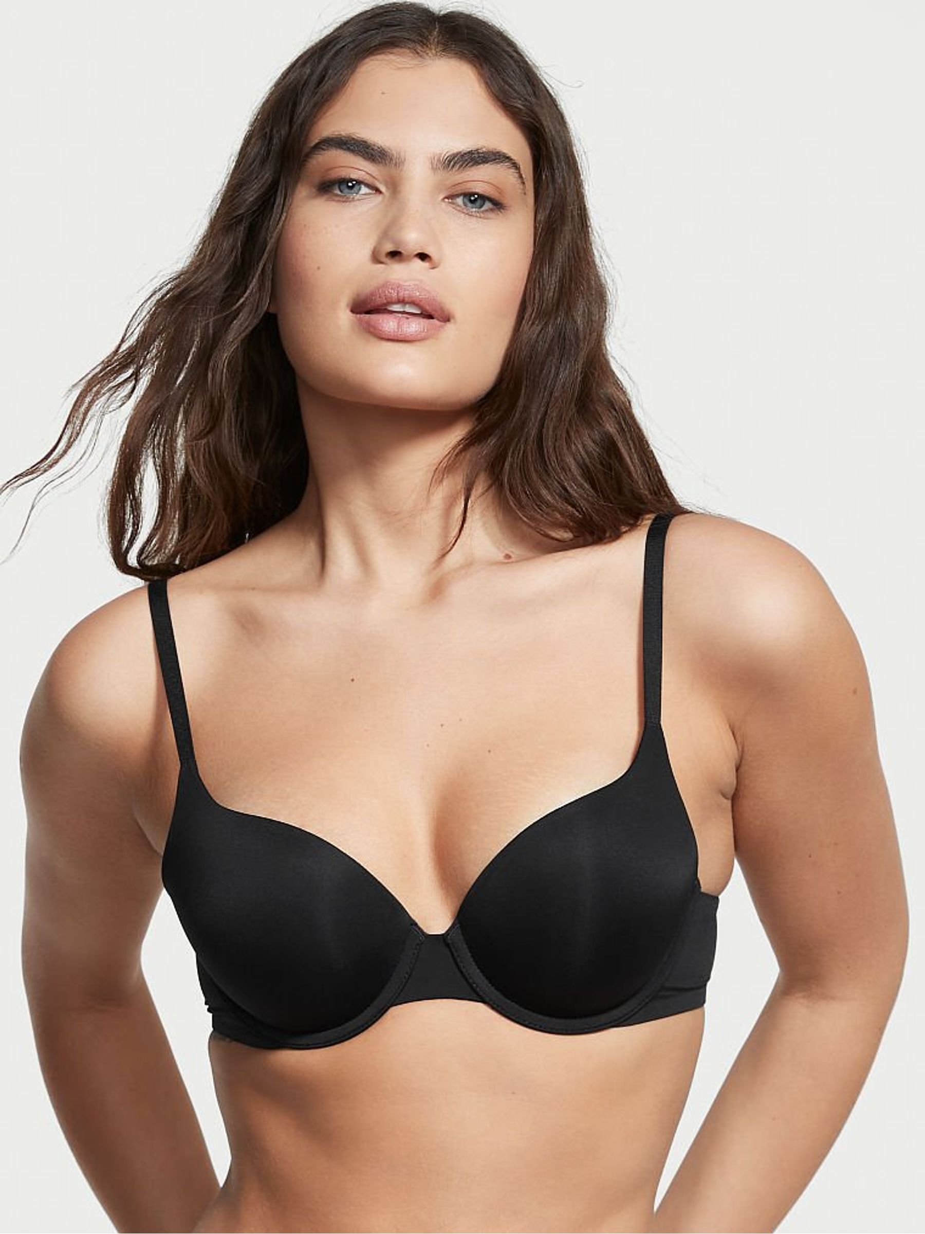 Black strap Full Cup Push Up Bra