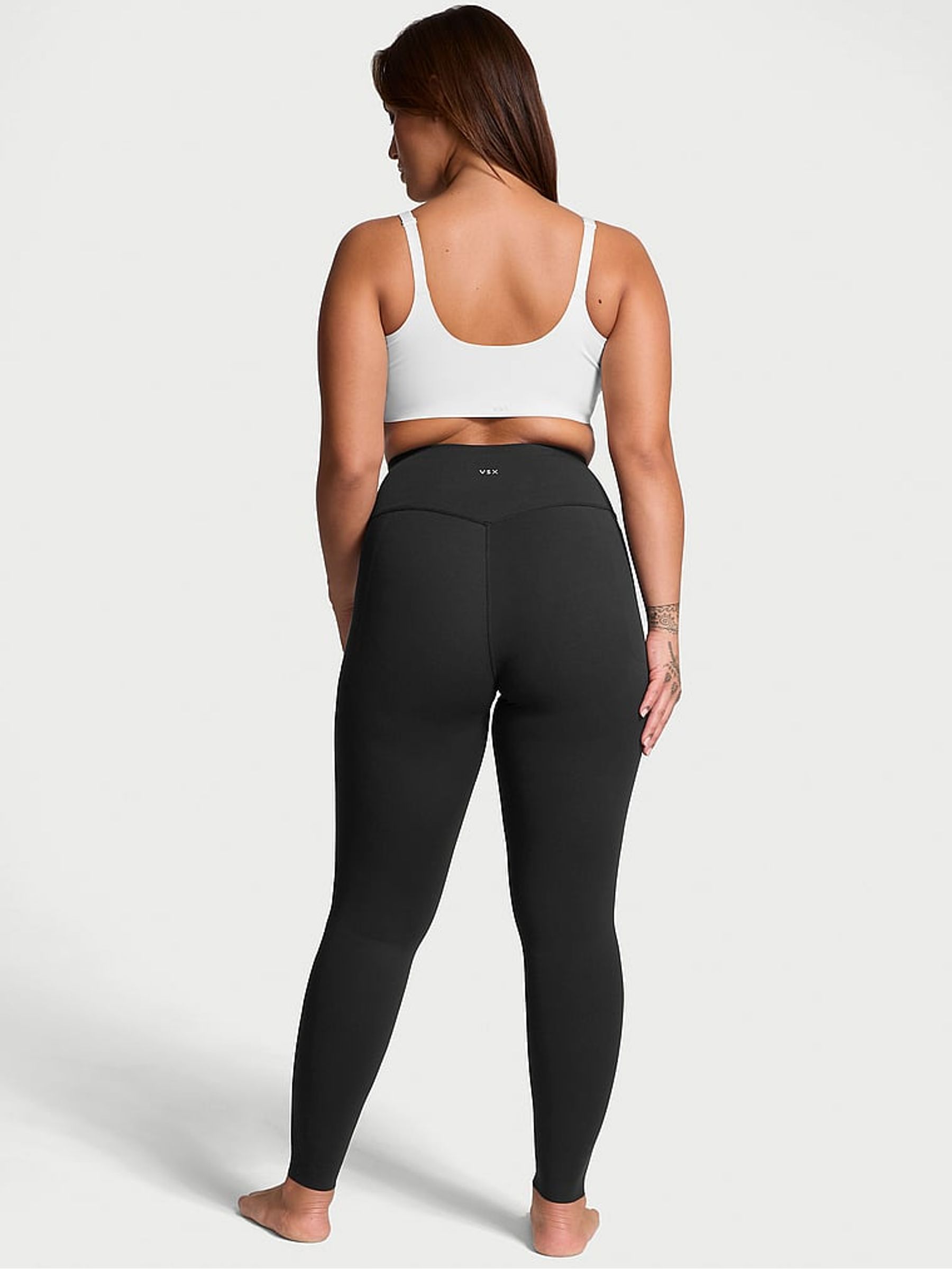 Black Elevate™ Low Support Leggings with Side Pockets