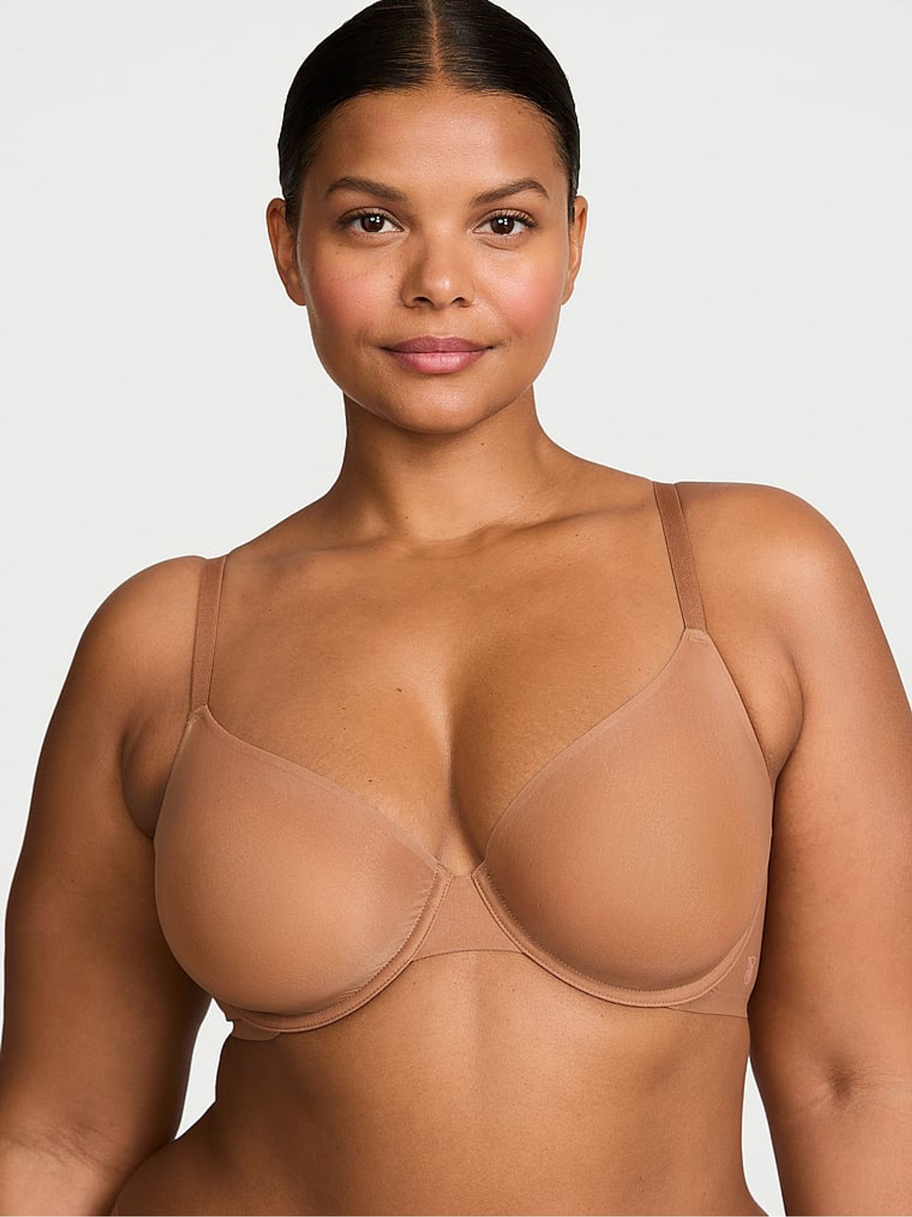 Caramel Nude SheerSmoothing™ Unlined Demi Bra