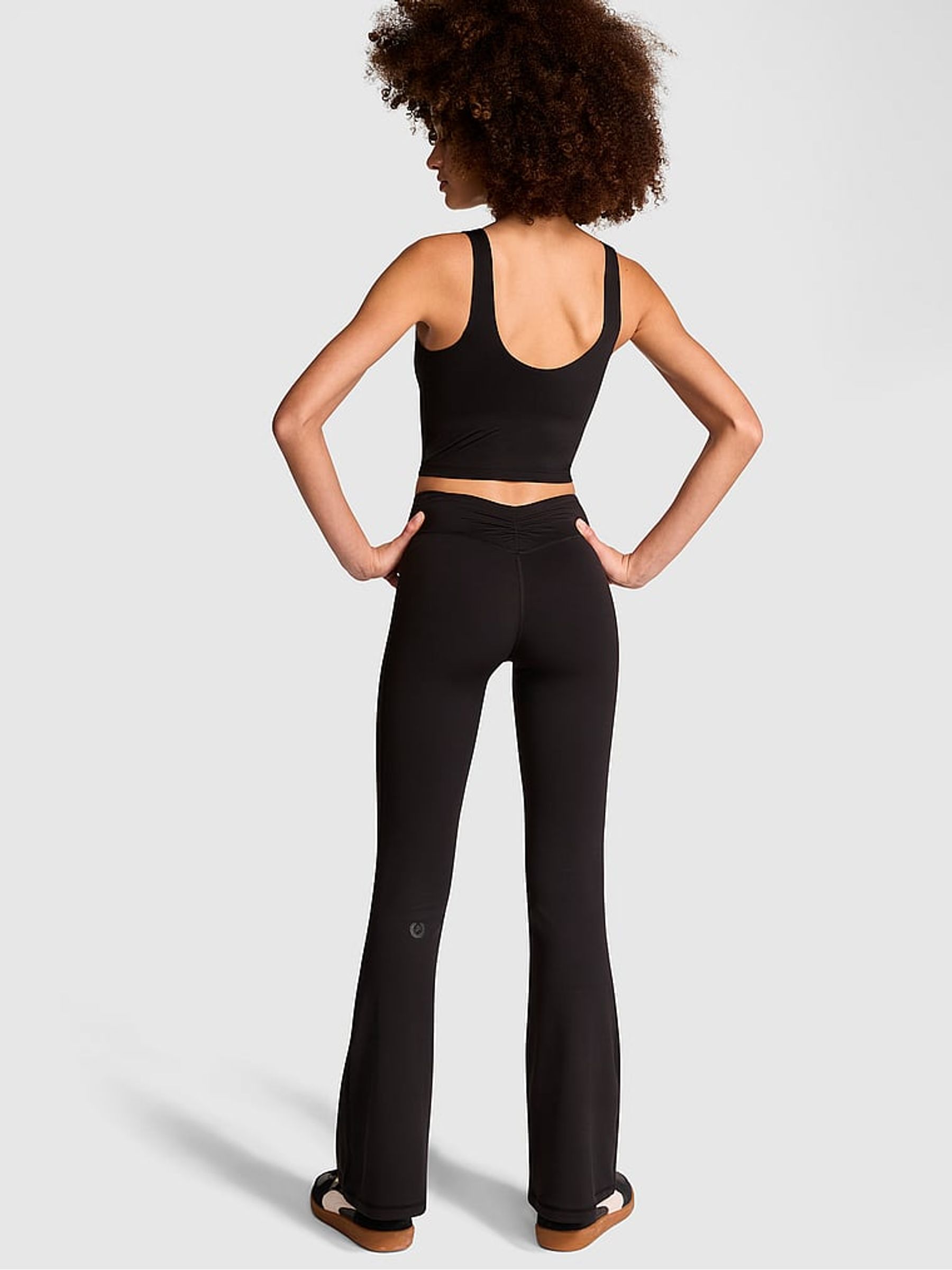 Black Flare Relay Cinch Leggings