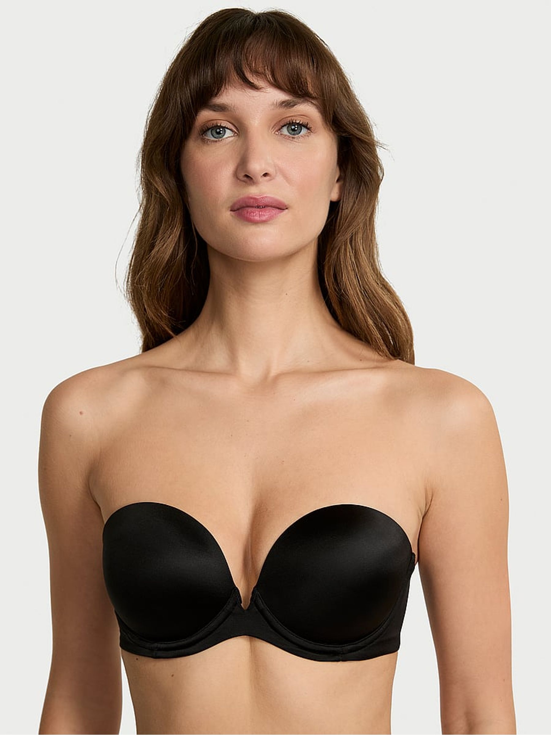 Black Strapless Multiway Push Up Bra
