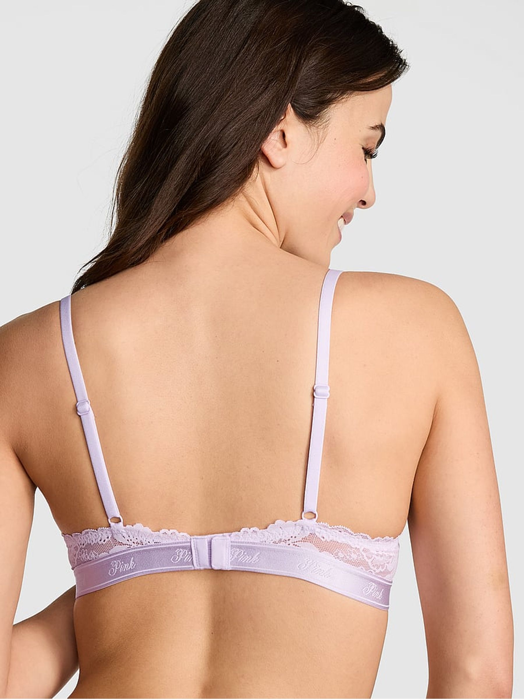 Purple Whisper Lightly Lined Balcony Bra